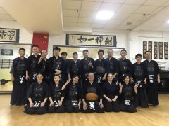香港剑道协会七段黄宝杰会长莅临道场指导交流
